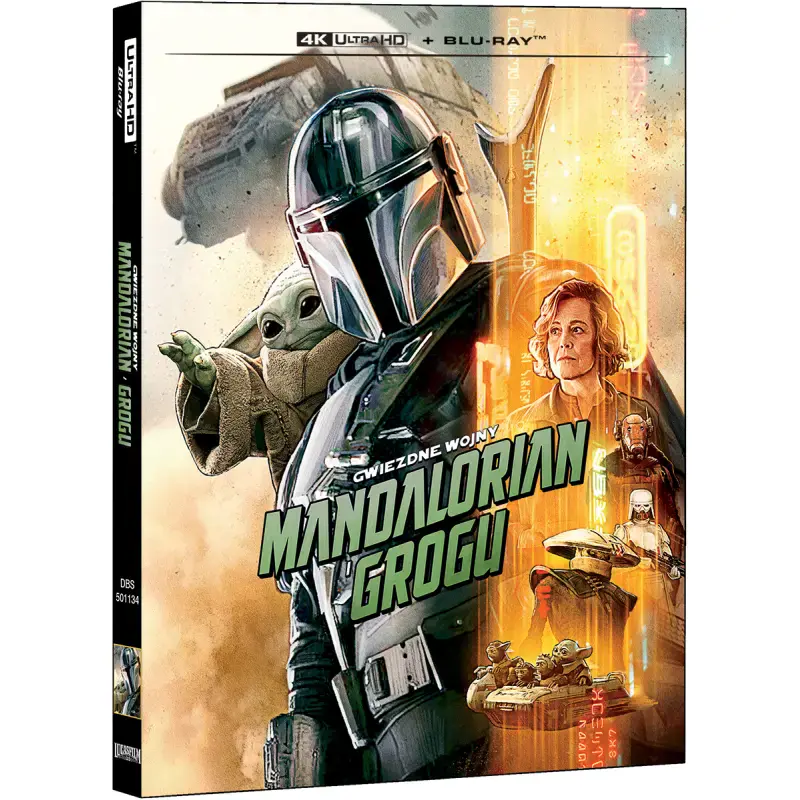 Gwiezdne Wojny: Mandalorian i Grogu. 2 Blu-ray 4K - Filmy