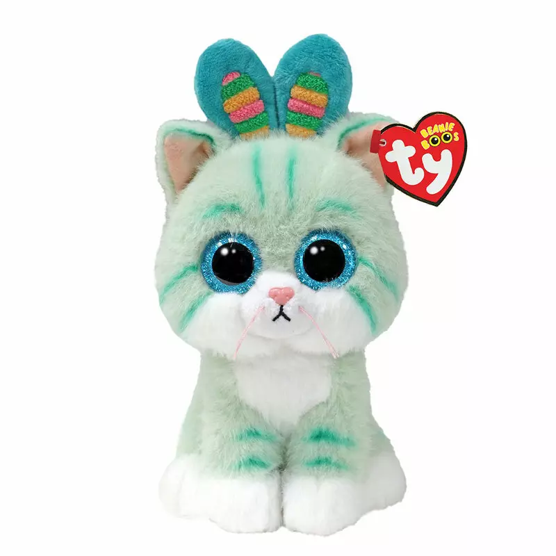 Maskotka TY Beanie Boos GUMDROP kot wielkanocny 15cm 37368 - Zabawki