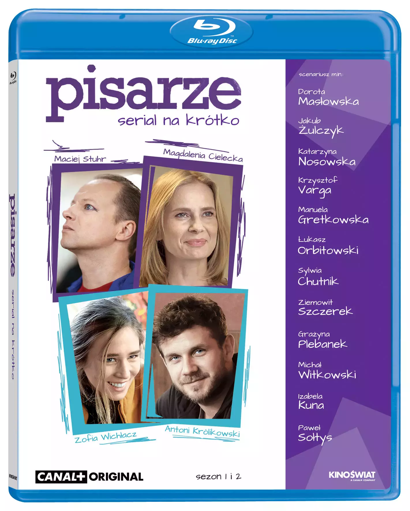 Pisarze. Serial na krótko. Sezon 1 i 2, Blu-ray - Filmy