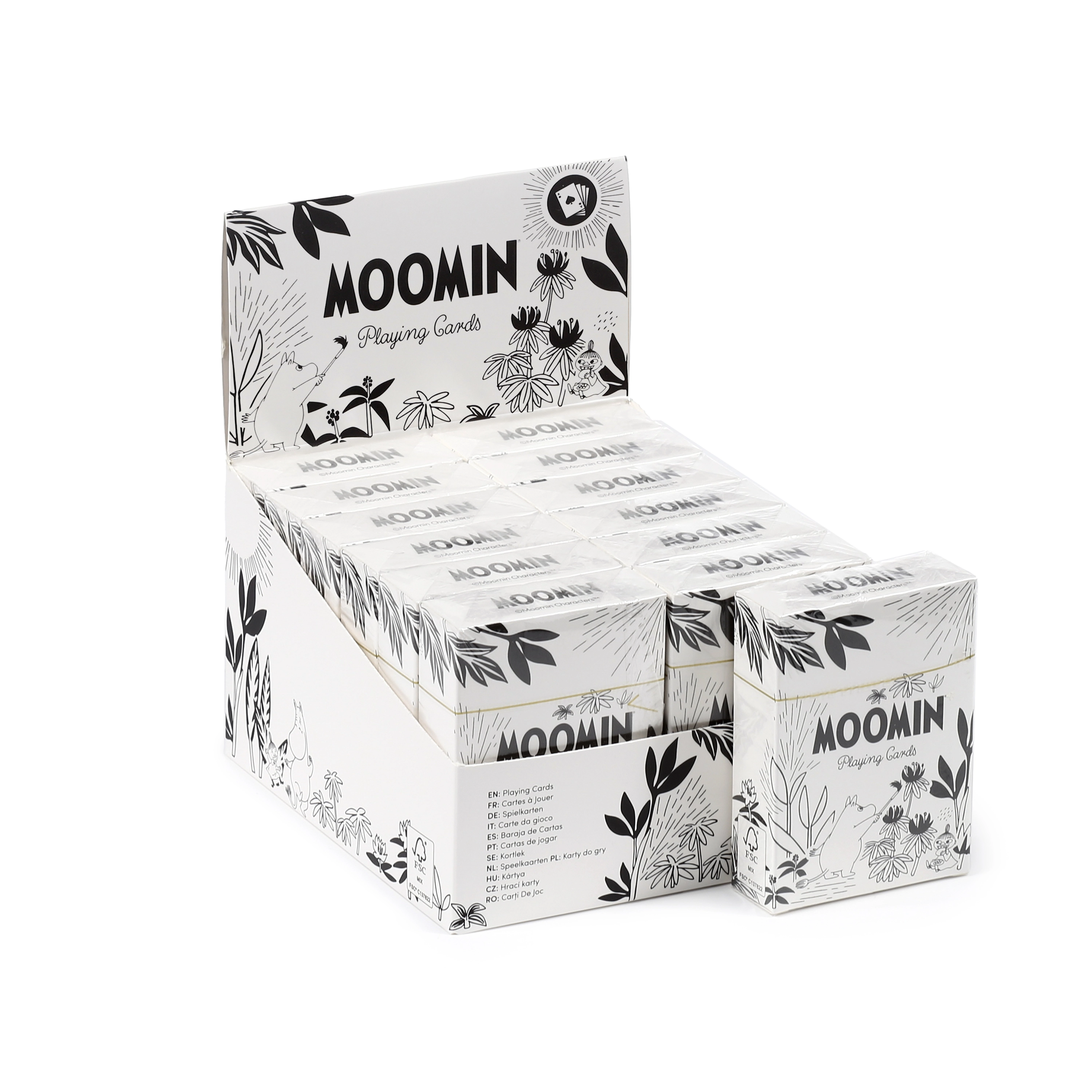 Standardowa talia kart - Moomin Tammi - Papiernicze i szkolne