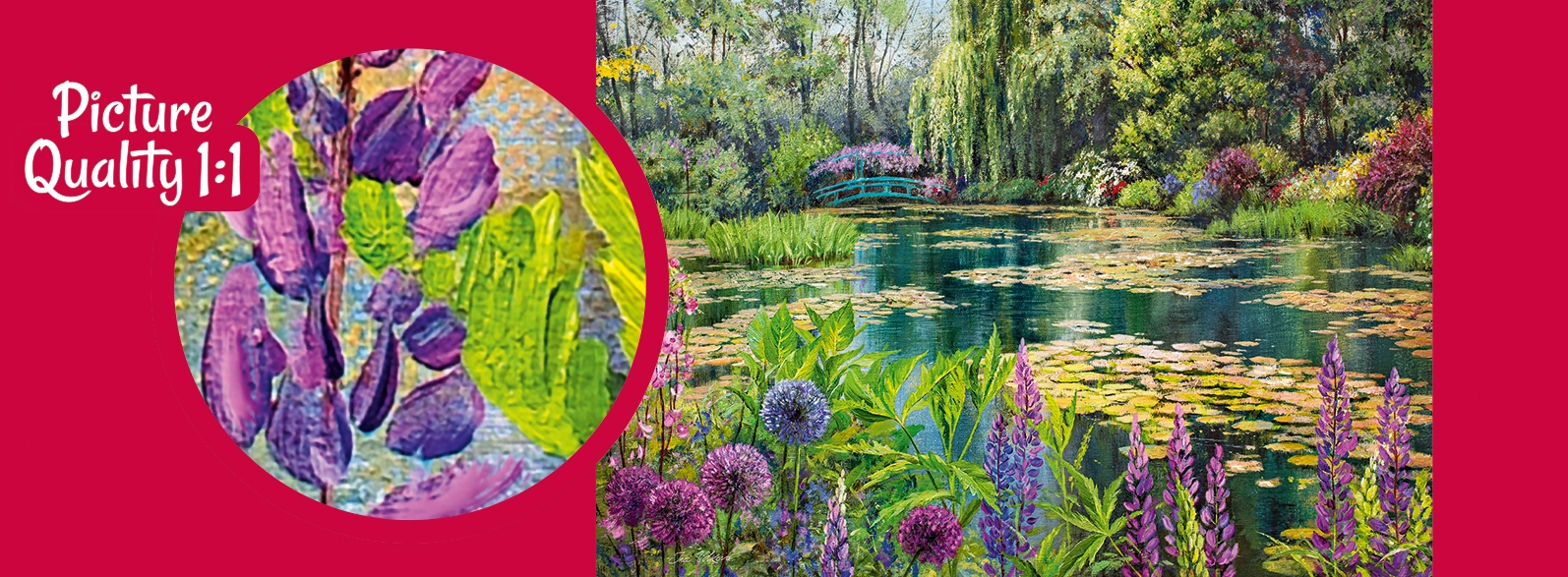 Puzzle 1000 elementów. Ogród moich marzeń 30486 - Puzzle