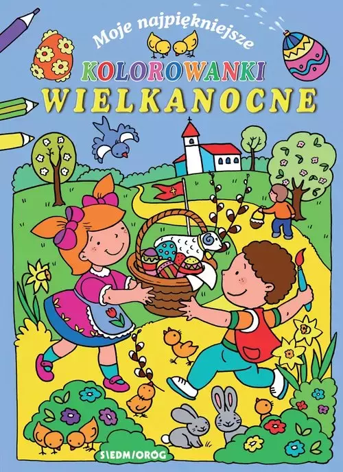 Moje najpiękniejsze kolorowanki wielkanocne - Książki