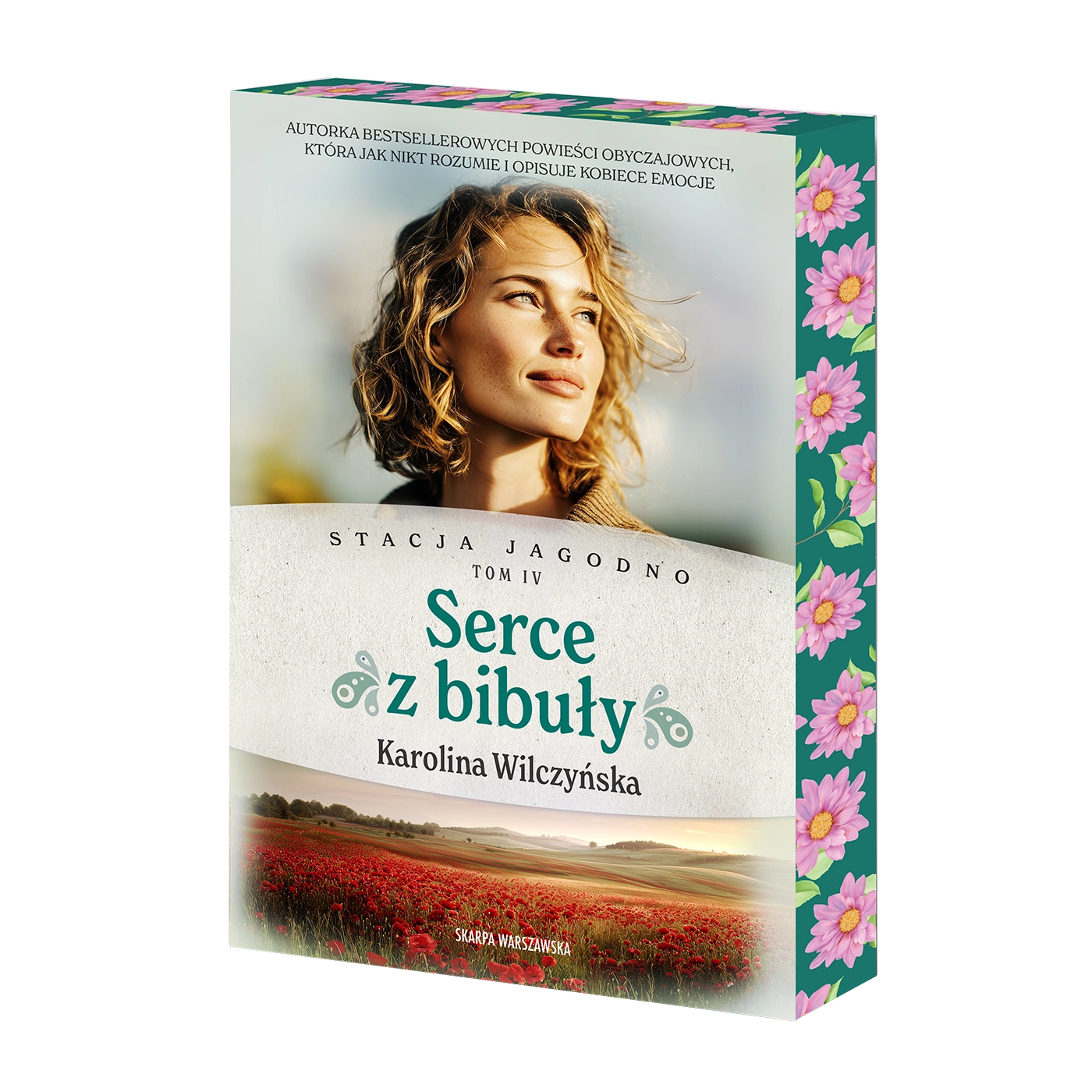 Stacja Jagodno. Serce z bibuły (barwione brzegi) - Książki