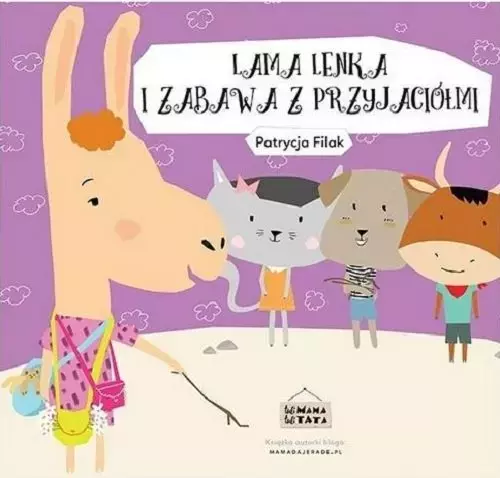 Lama Lenka i zabawa z przyjaciółmi - Książki