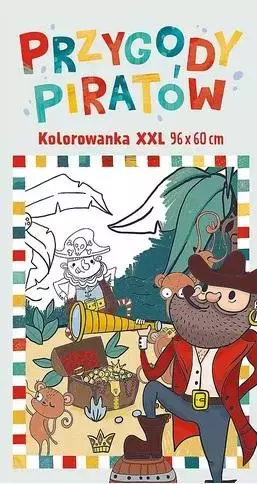 Kolorowanka XXL. Przygody piratów - Książki