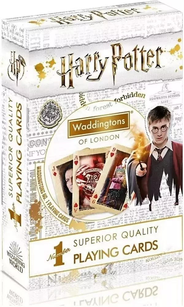 Karty do gry Waddingtons. No.1 Harry Potter White - Gry