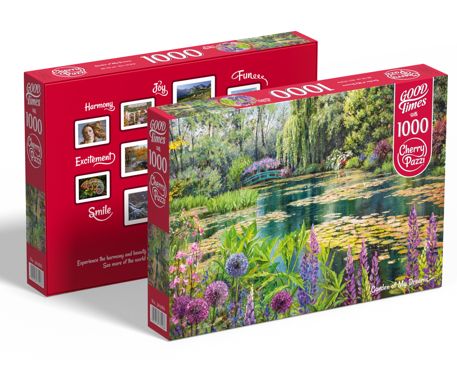 Puzzle 1000 elementów. Ogród moich marzeń 30486 - Puzzle