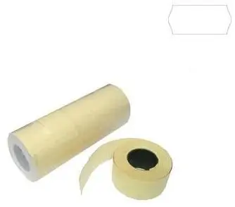 Metki 26x12 białe odrywalne okr./800 METO - Papiernicze i szkolne