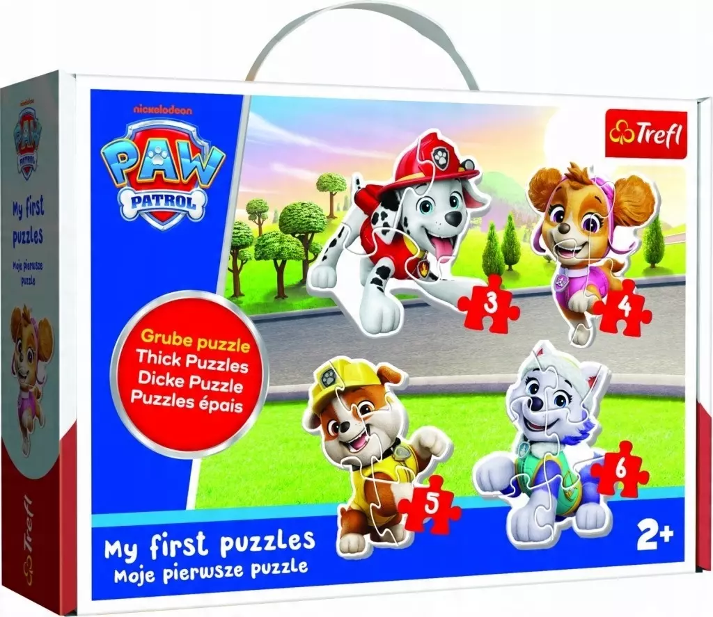 PUZZLE BABY CLASSIC Kochane pieski 36136 - Zabawki