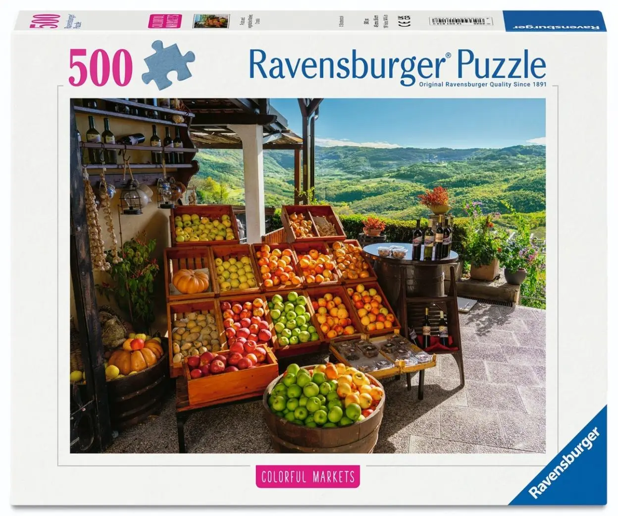 Puzzle 500 Fruit Market, Croatia - Puzzle