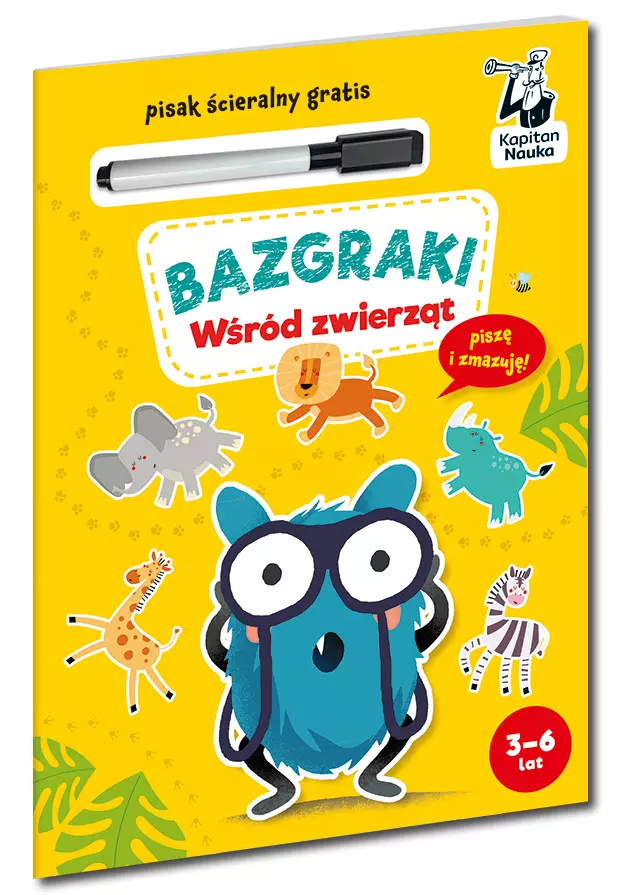 Bazgraki. Wśród zwierząt - Książki