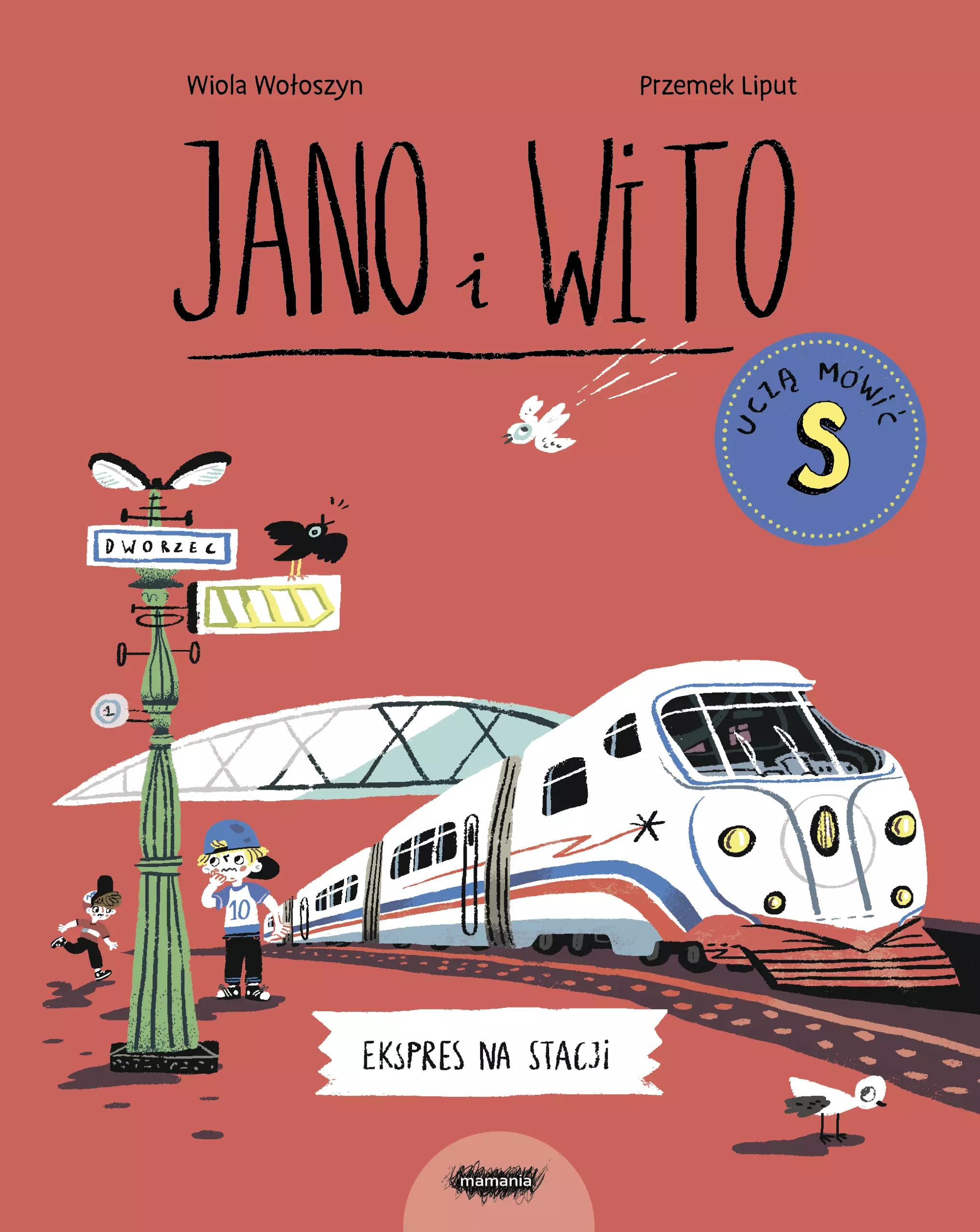 Jano i Wito uczą mówić S. Ekspres na stacji - Książki