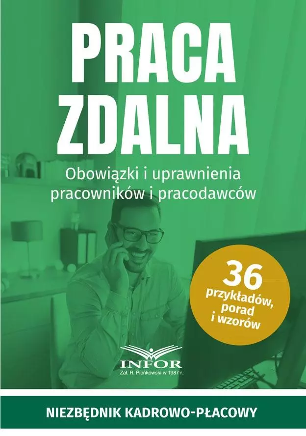 Praca zdalna. Obowiązki i uprawnienia pracowników - Książki