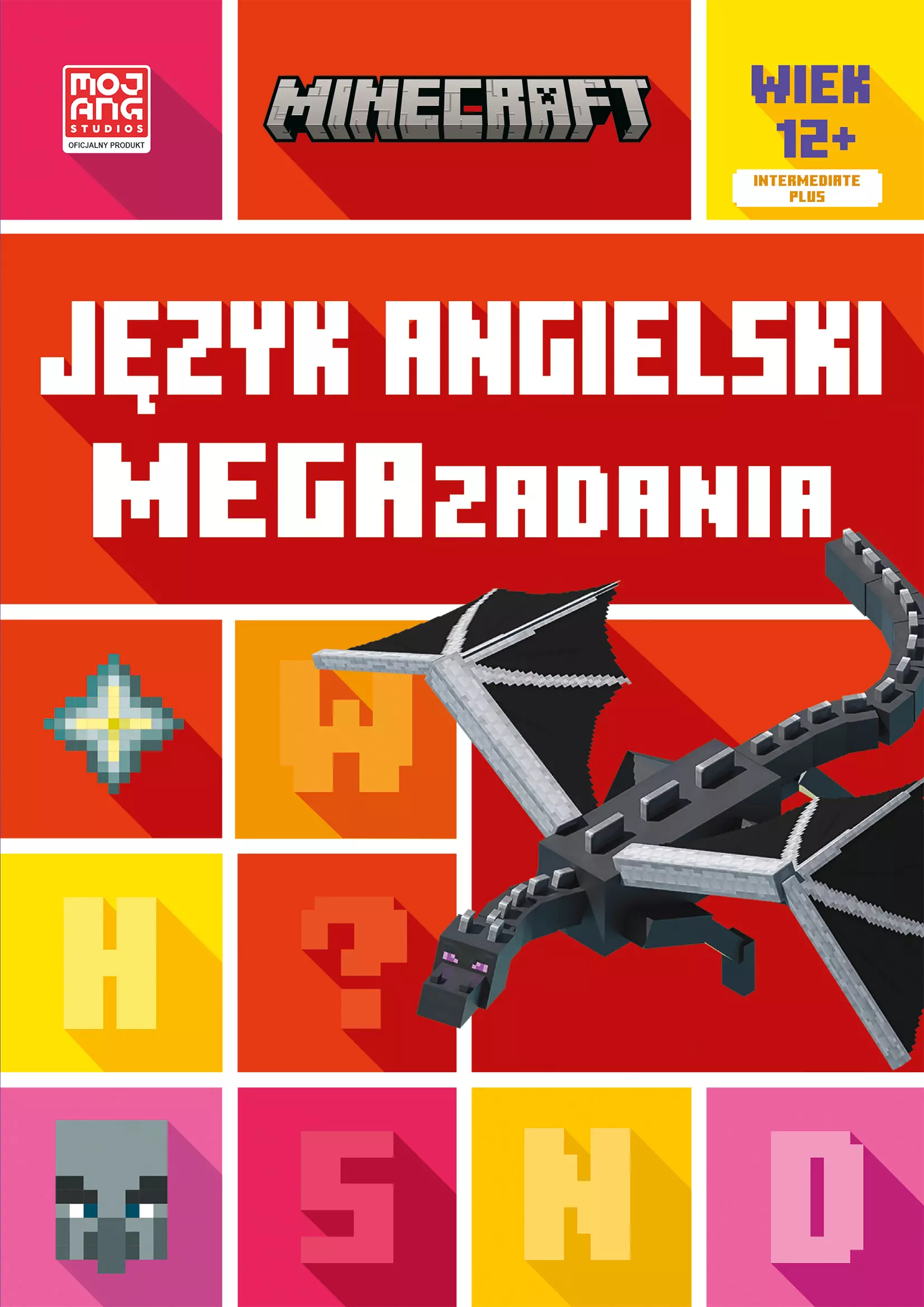Minecraft. Język angielski. Megazadania 12+ - Książki