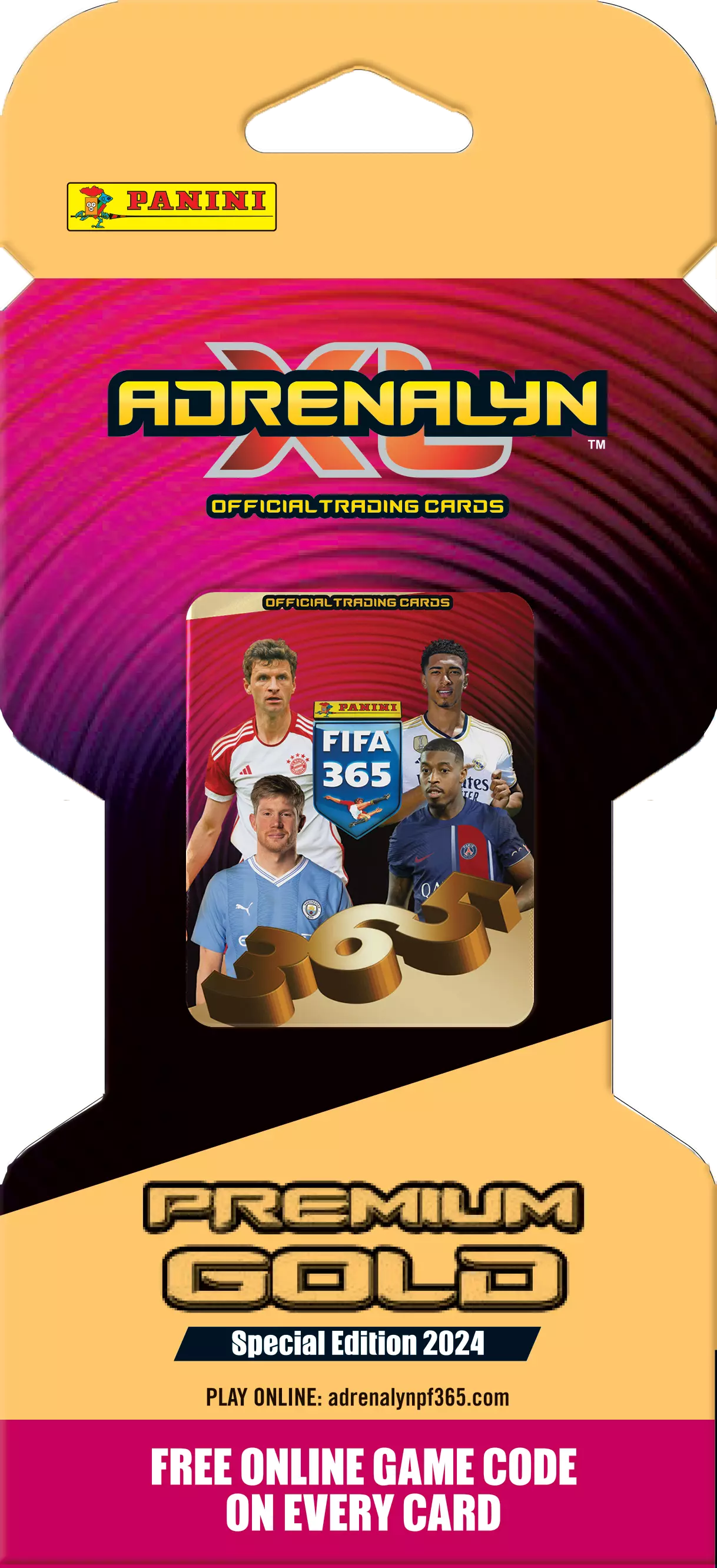 Fifa 365 Adrenalyn XL 2024. Saszetki premium Gold - Gry