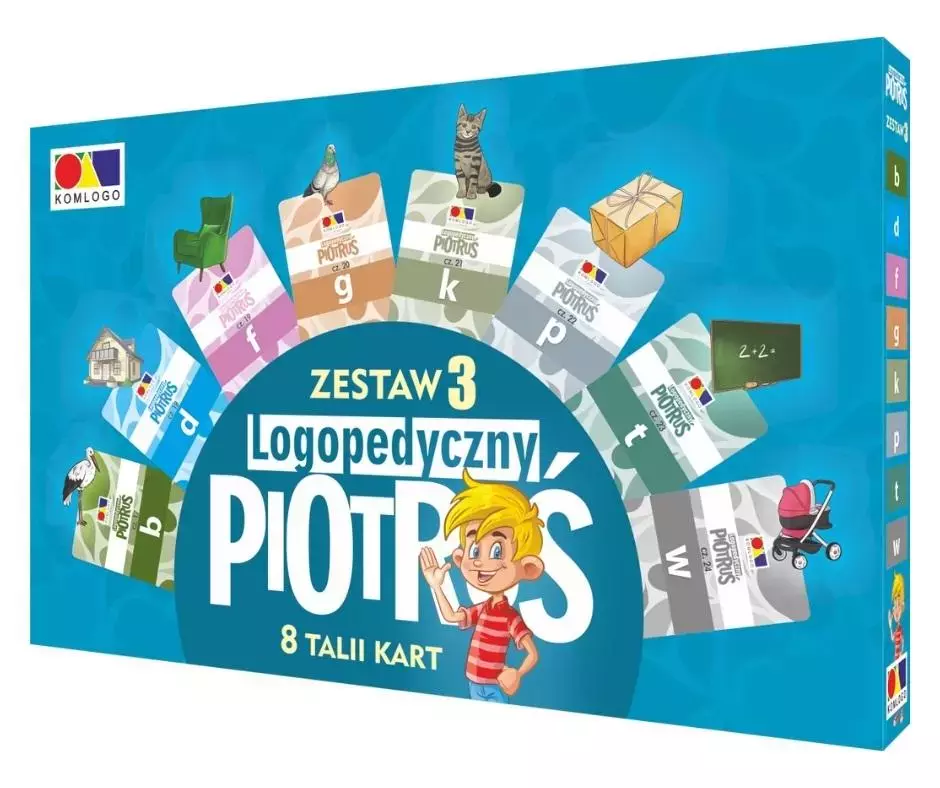 Logopedyczny Piotruś. Zestaw 3 - Książki