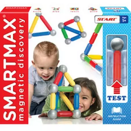Start Plus. Klocki magnetyczne (23 elementy) - Zabawki