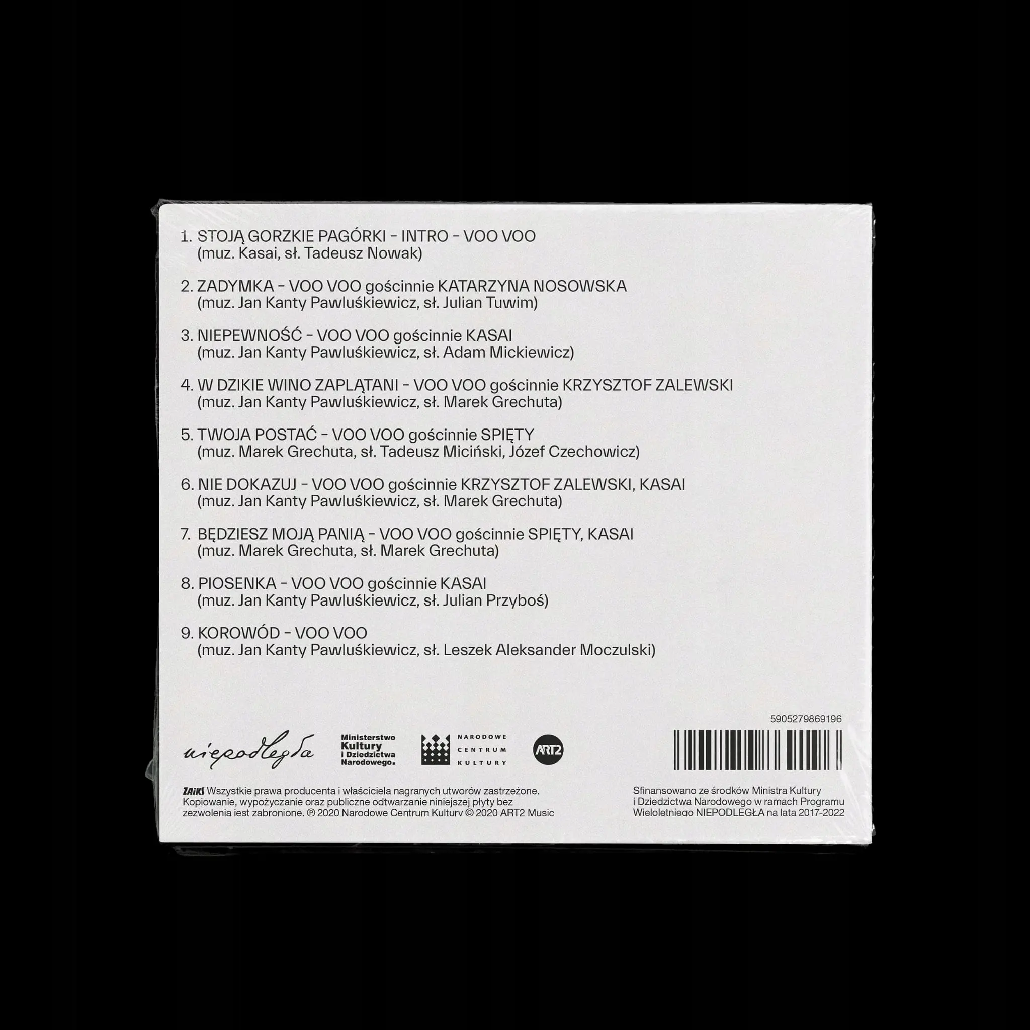 Anawa 2020, CD - Muzyka