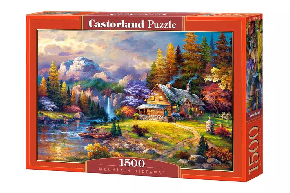 Puzzle 1500 elementów. Mountain Hideaway - Puzzle