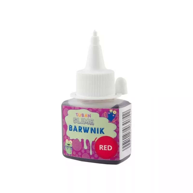 Slime. Barwnik czerwony - Zabawki
