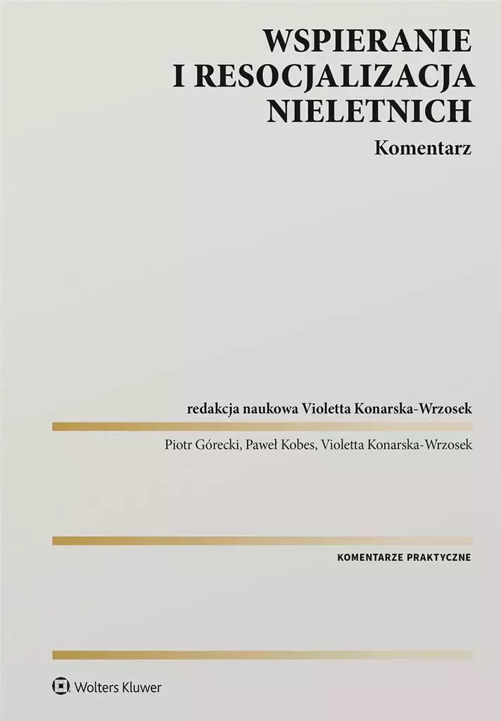 Wspieranie i resocjalizacja nieletnich. Komentarz - Książki