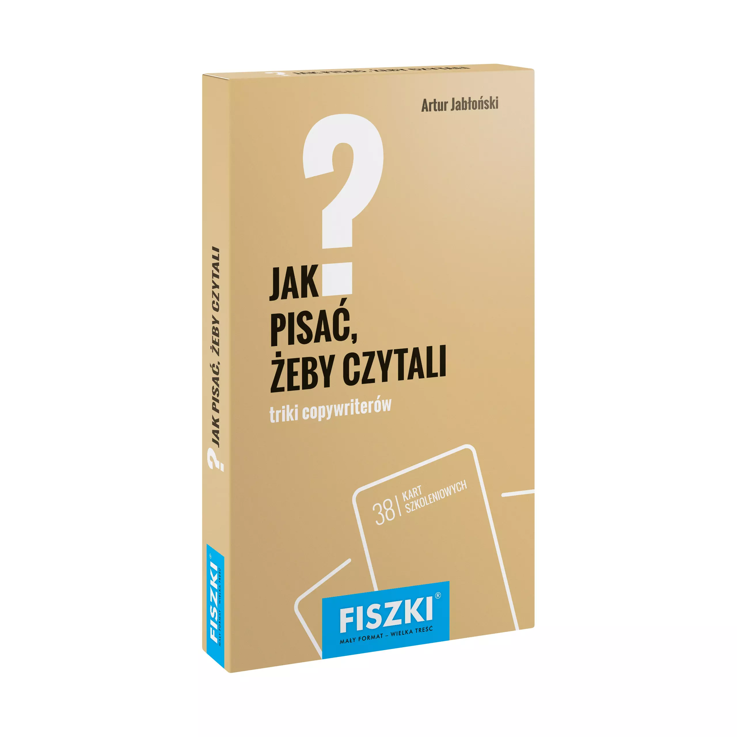 Fiszki. Jak pisać, żeby czytali? - Książki