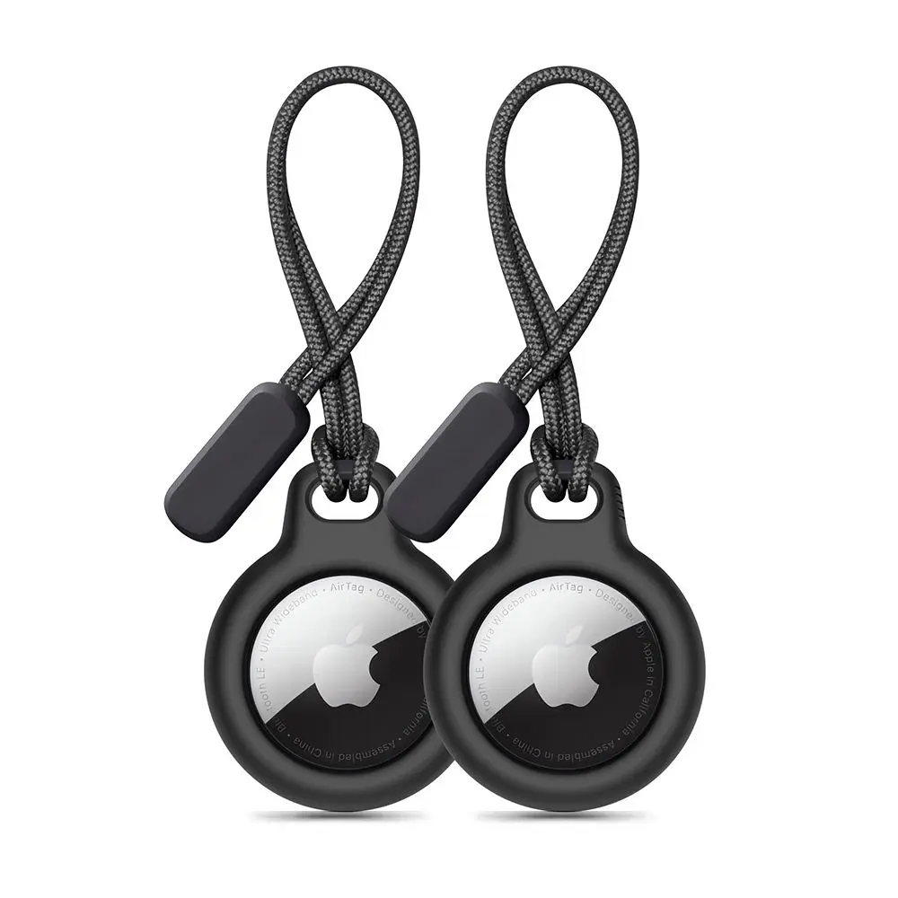 Tech-Protect Rough Chain 2-Pack Apple Airtag 1 / 2 Black - Elektronika i akcesoria