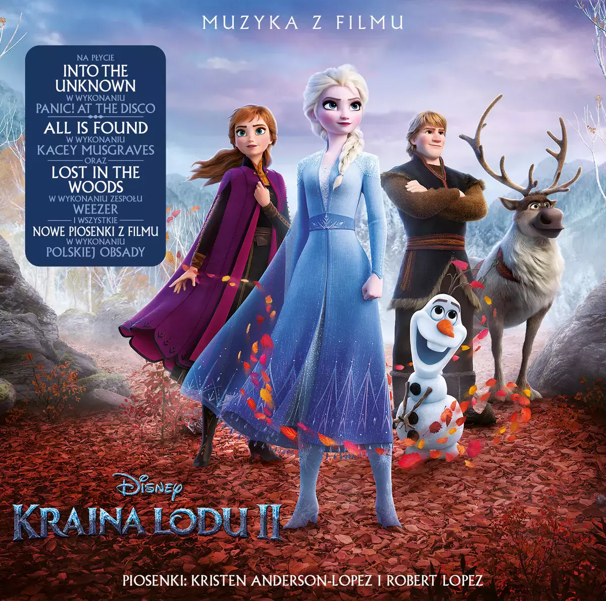 Kraina Lodu 2, CD - Muzyka