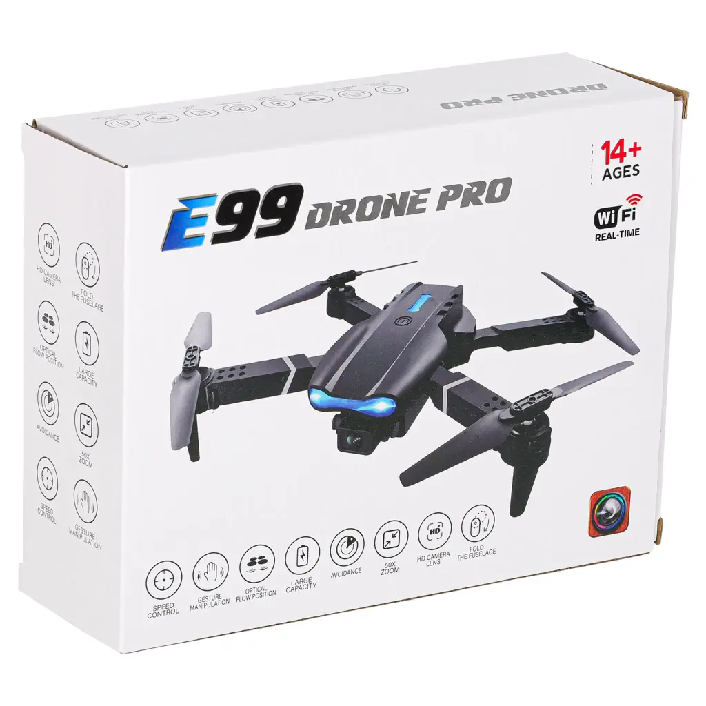 Dron RC E99 Pro podwójna kamera 720P headless - Zabawki