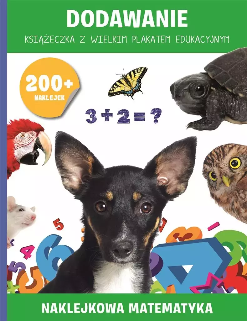 Naklejkowa matematyka. Dodawanie i odejmowanie - Książki