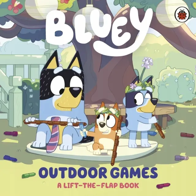 Bluey: Outdoor Games: A Lift-the-Flap Book - Książki