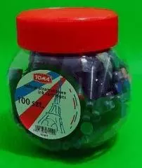 Naboje do piór wielokolorowe (100 sztuk) - Papiernicze i szkolne