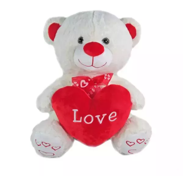 Maskotka Miś LOVE 2 kolory 25cm 159267 - Zabawki
