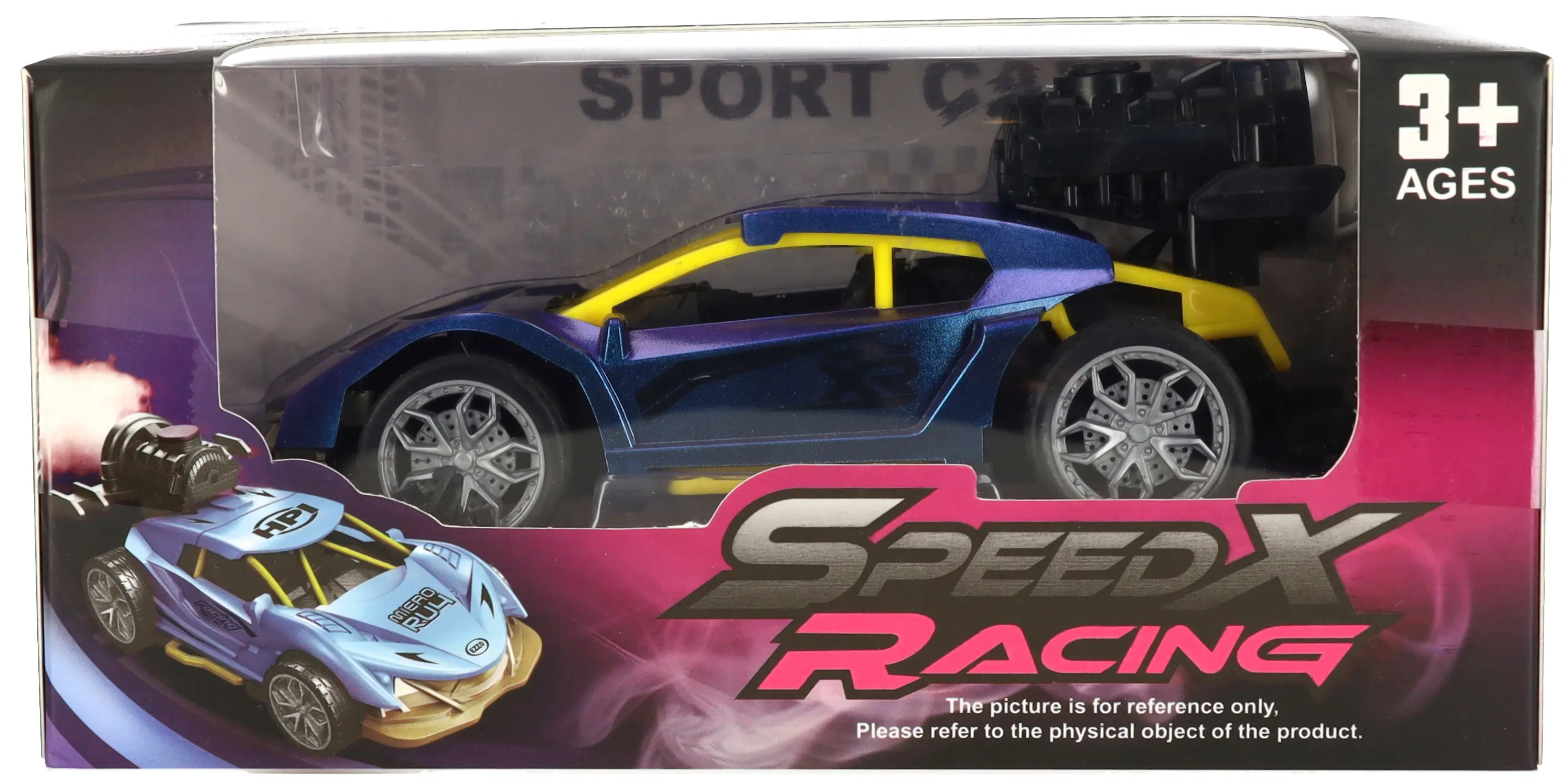 Auto WyŚcigowe Na Baterie Funkcja Spray Mega Creative 594311 - Zabawki