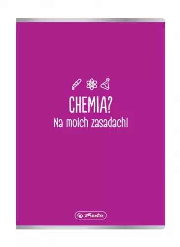 Zeszyt A5/60k kratka Her Chemia Fol A 5, cena za 1 szt - Papiernicze i szkolne