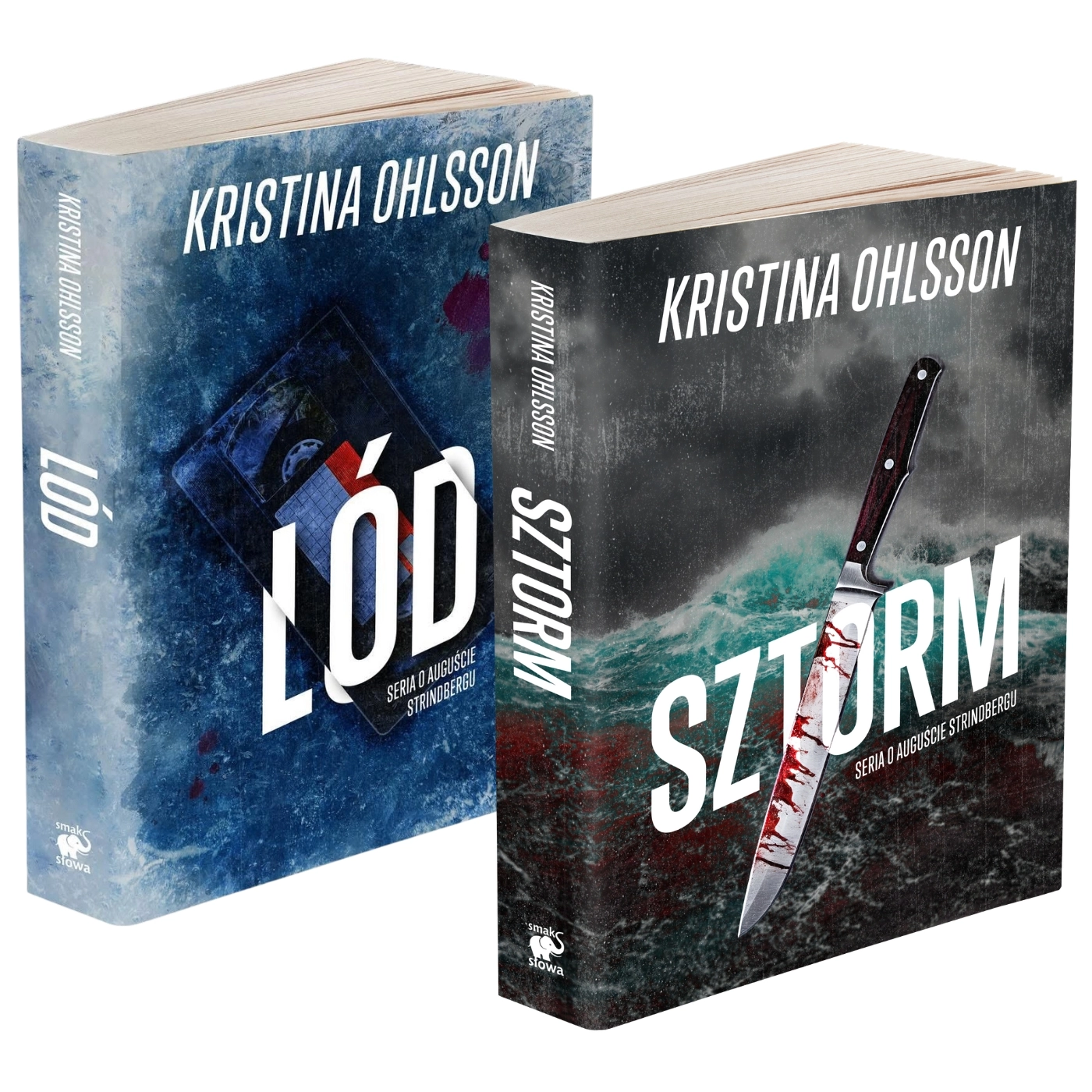 Seria o Auguście Strinbergu. Pakiet: Sztorm/Lód. Bokpaket: Stormvakt/Isbrytare - Książki