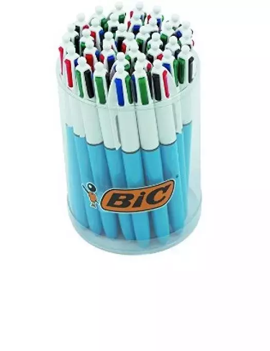 Długopis automatyczny 4 kolory w 1 Bic Colours (1 sztuka) - Papiernicze i szkolne