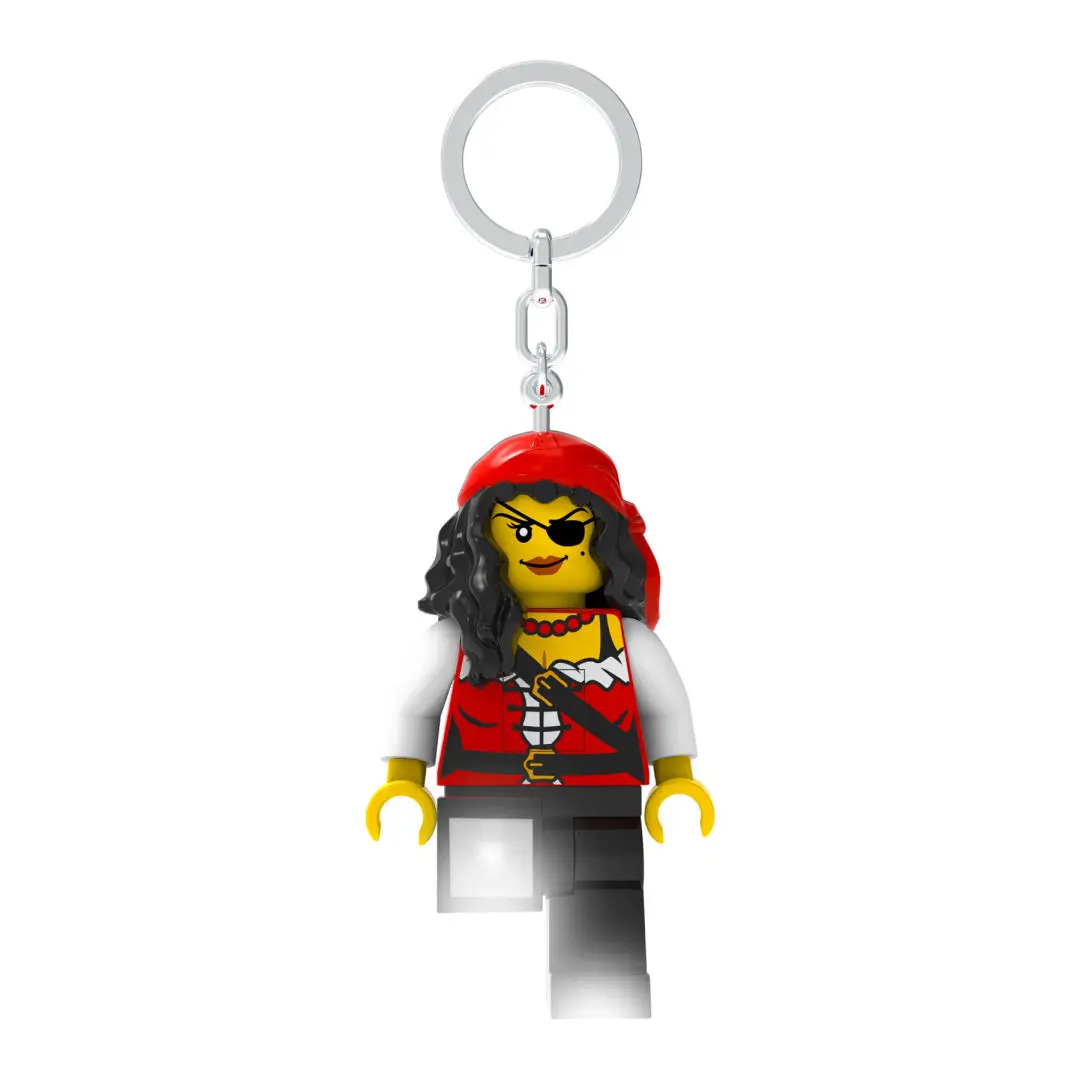 Brelok z latarką LEGO – Piratka - Zabawki