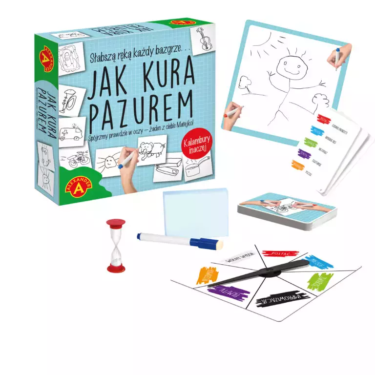 Jak kura pazurem - Gry