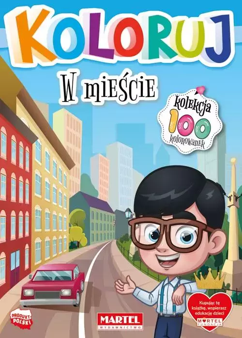 Koloruj - W mieście - Książki
