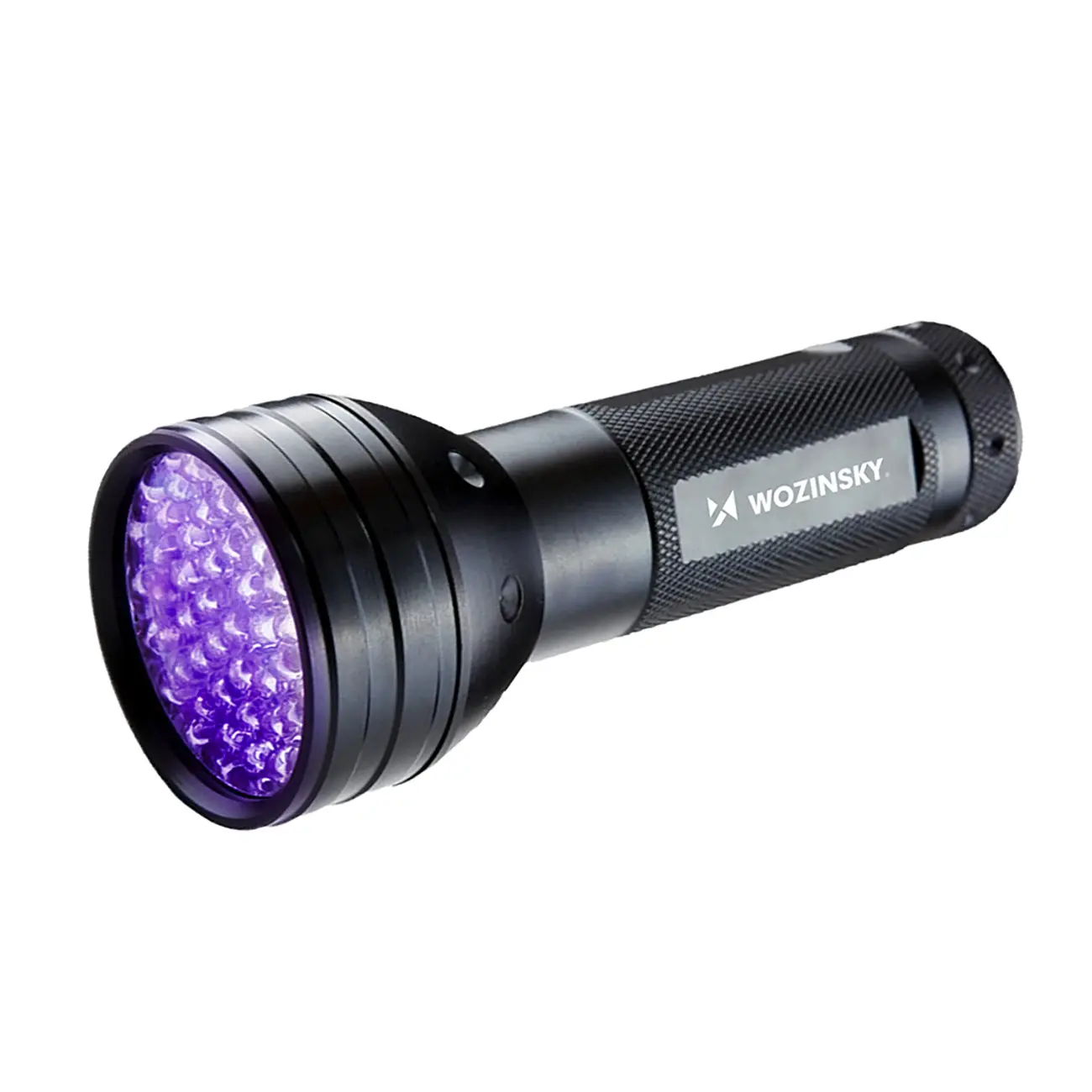 Latarka UV Wozinsky IP65 do wykrywania śladów 51 ledów - czarna - Dom i ogród