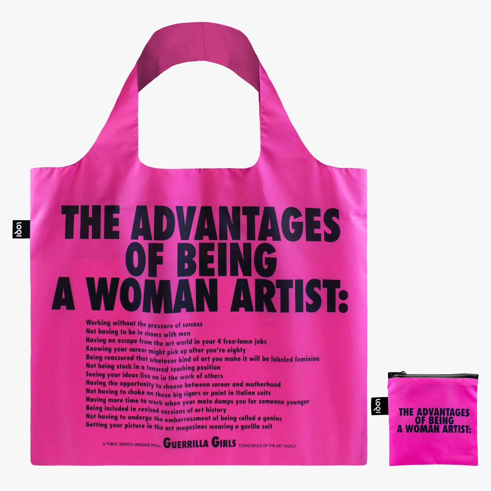 Torba LOQI Guerrilla Girls – The Advantages of Being a Woman Artist - Zabawki