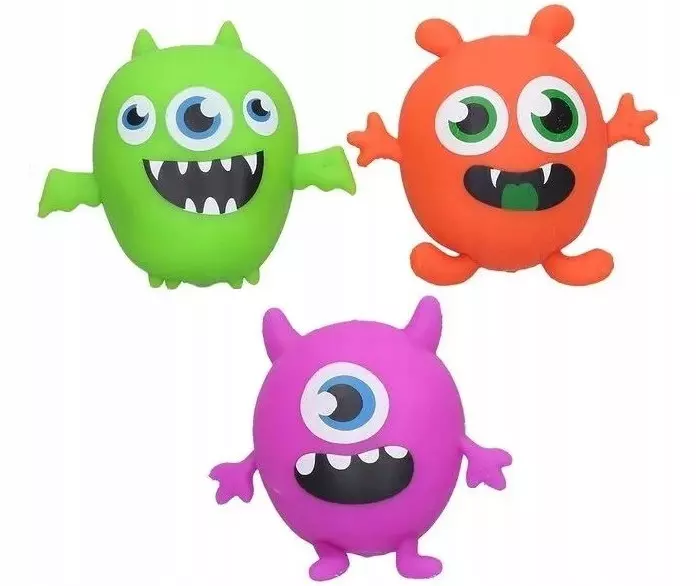 GNIOTEK UŚMIECHNIĘTY POTWOREK MONSTER ZABAWKA ANTYSTRESOWA DLA DZIECI - Zabawki