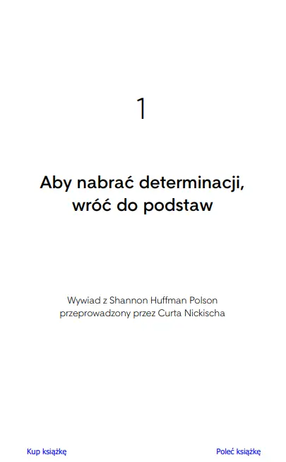 Determinacja. Inteligencja emocjonalna - Książki