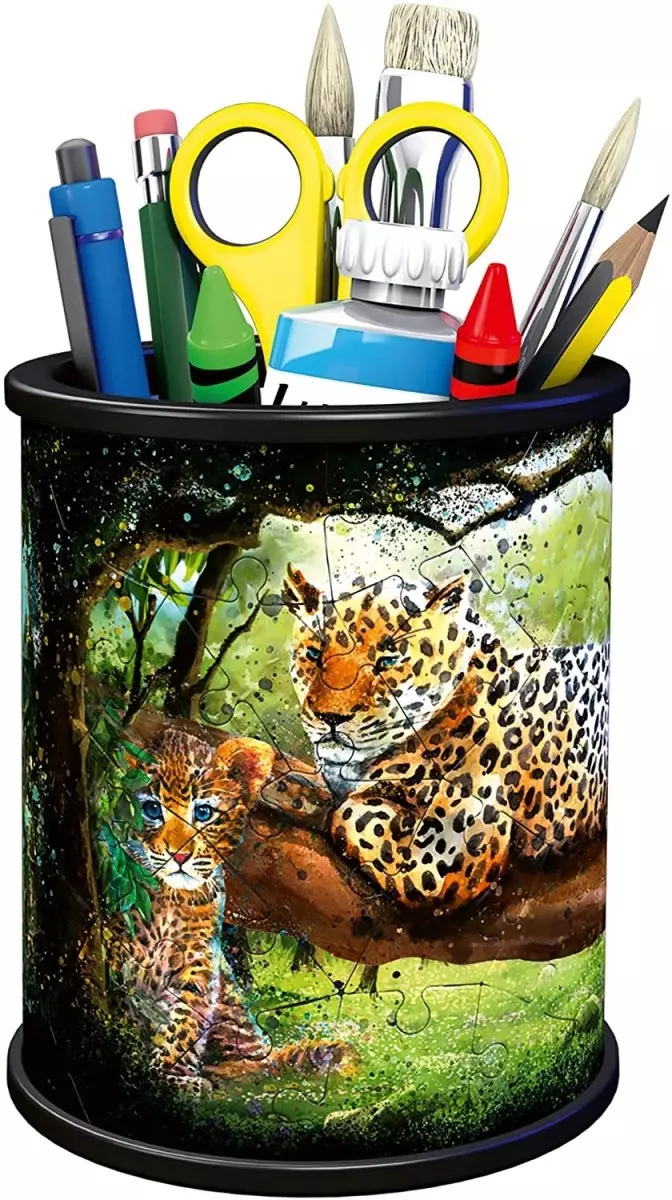 Puzzle 3D. Przybornik, dzika przyroda - Puzzle