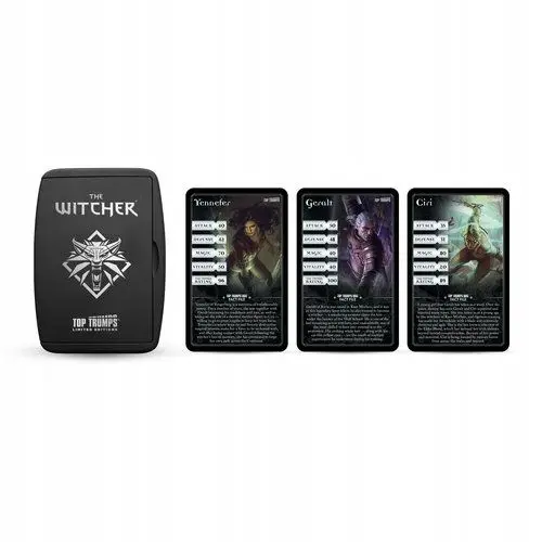 Gra planszowa WINNING MOVES Top Trumps The Witcher Winning Moves - Gry