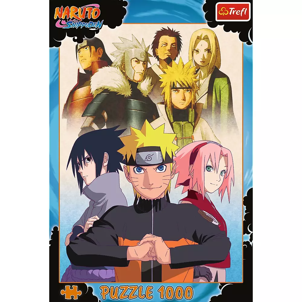 Puzzle 1000 Drużyna Naruto Masashi Kishimoto Naruto Shippuden 10940 - Puzzle