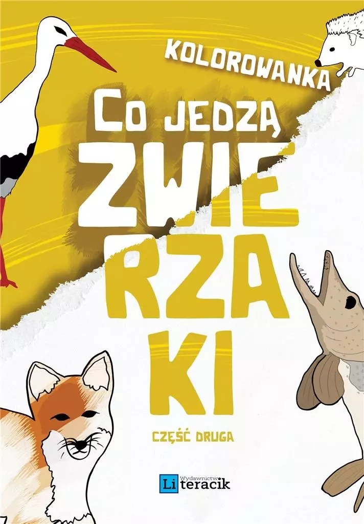Kolorowanka: Co jedzą zwierzaki, część 2 - Książki