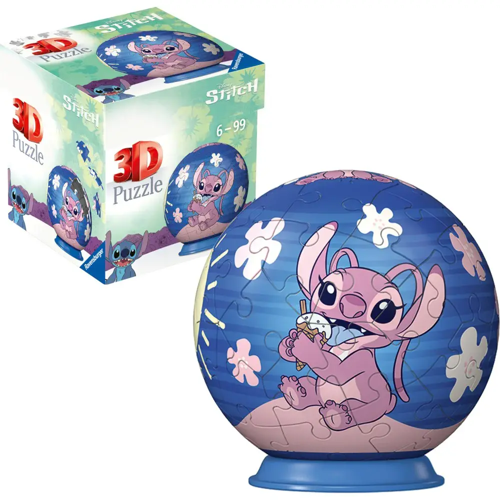 Puzzle 3D 54 elementy. Stitch 2 - Puzzle