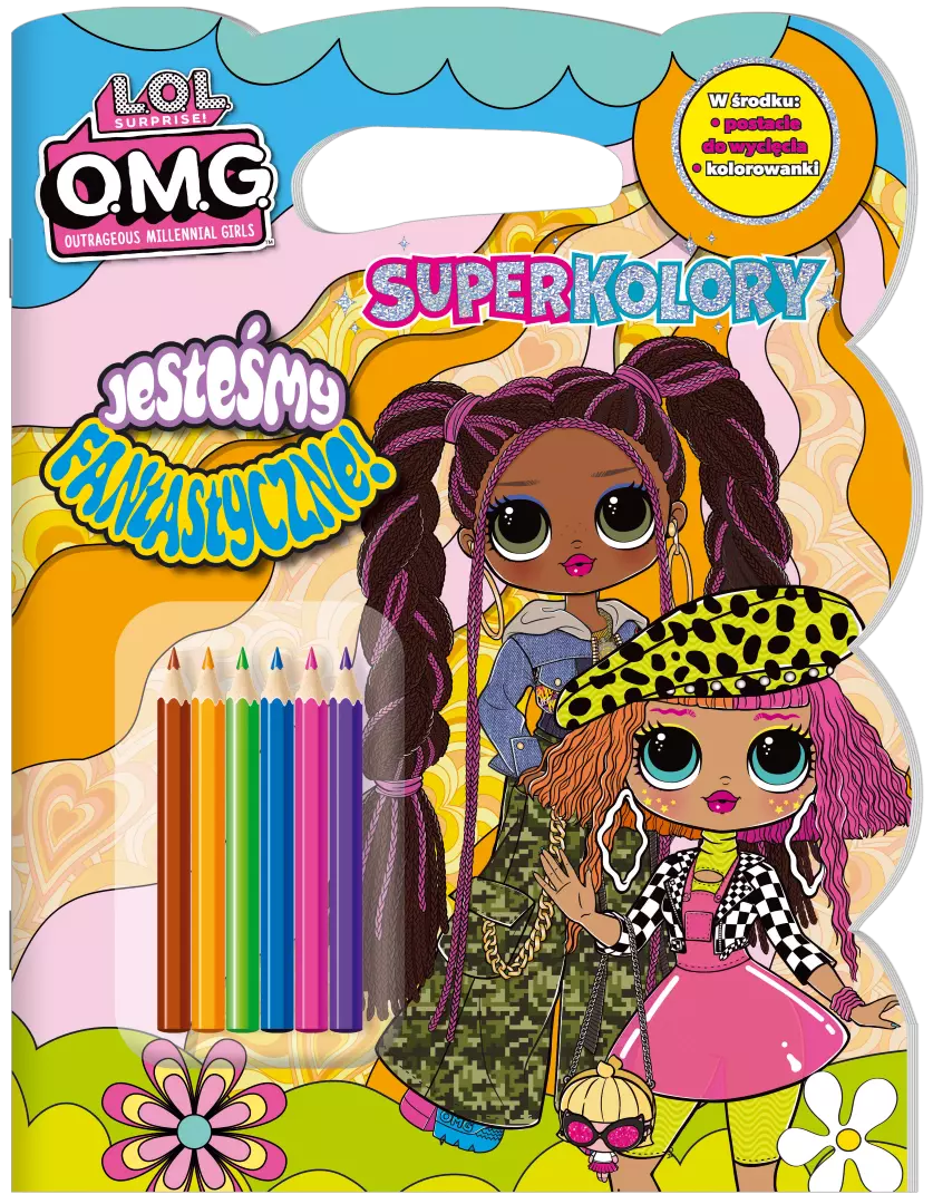 Jesteśmy fantastyczne!. L.O.L. Surprise! Superkolory - Książki